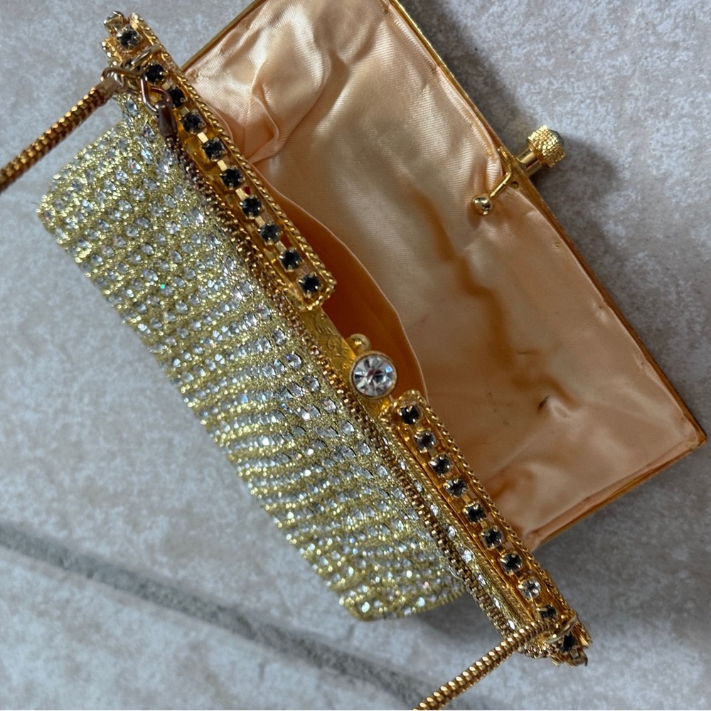 Delill Gold Evening Clutch